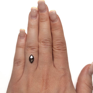 Black marquise diamond