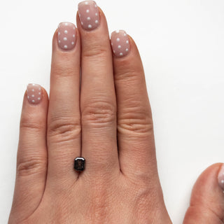 Black speckled diamond