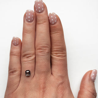 Black speckled diamond