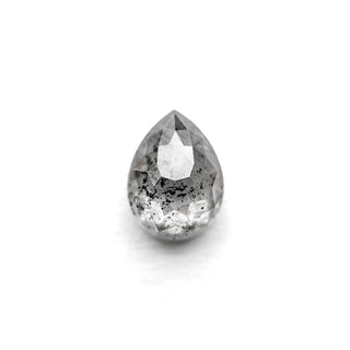 Salt and pepper pear diamond