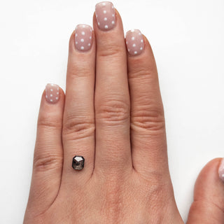 Black speckled diamond