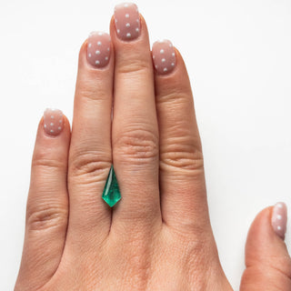 Natural green emerald