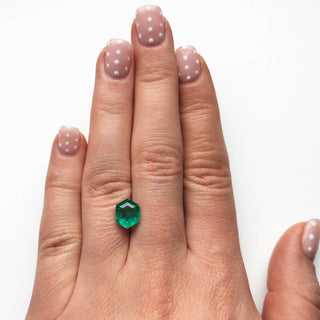 Natural green emerald