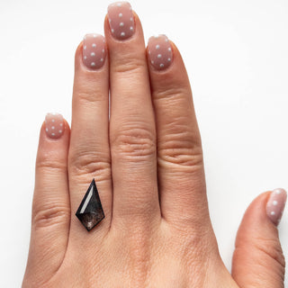 Black speckled kite diamond