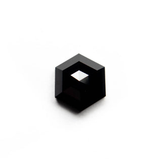 Black hexagon diamond