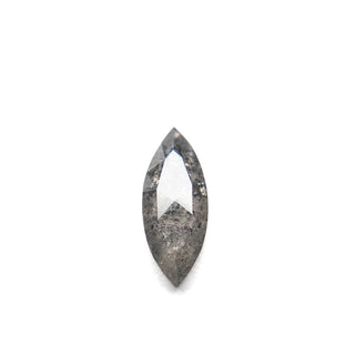 Salt and pepper marquise diamond