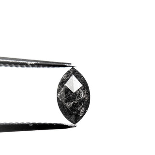 Black salt and pepper marquise