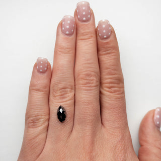 Black marquise diamond