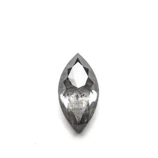 Salt and pepper marquise diamond