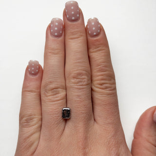 Black speckled diamond