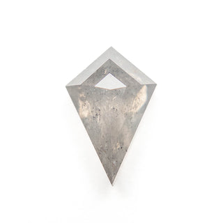 Icy salt and pepper kite diamond