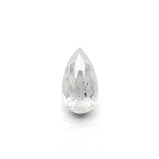 Icy grey pear diamond