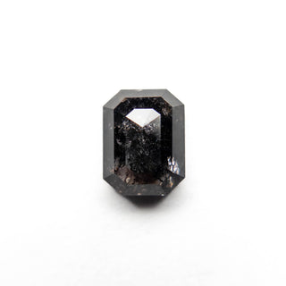 Black speckled rectangle diamond