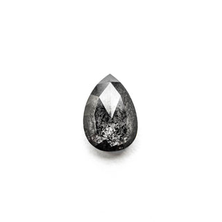 Black speckled pear diamond