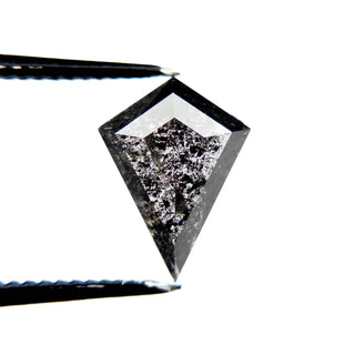 Black salt and pepper kite diamond