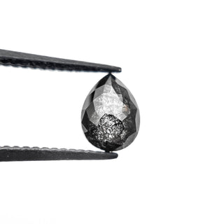 Black speckled pear diamond