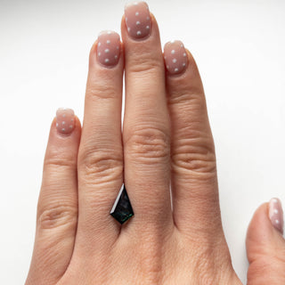 Natural blue kite sapphire