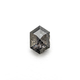 Salt and pepper hexagon diamond
