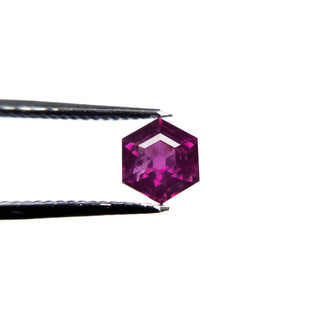 Pink hexagon sapphire