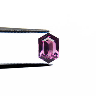 Pink hexagon sapphire
