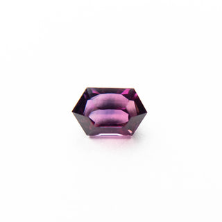 Purple hexagon sapphire