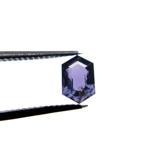 Purple hexagon sapphire