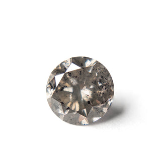 Round salt and pepper diamond