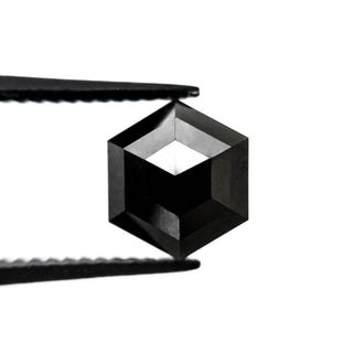 Black hexagon diamond