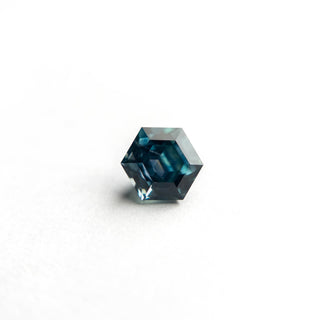 Teal hexagon sapphire