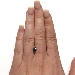 Black marquise diamond