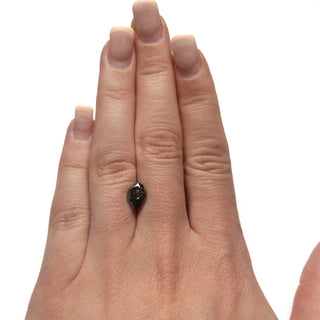Black marquise diamond