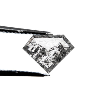Salt and pepper shield diamond