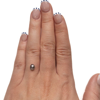 Natural salt and pepper diamond