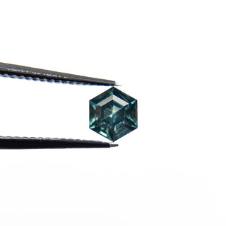 Teal sapphire