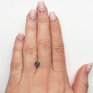 Natural hexagon sapphire