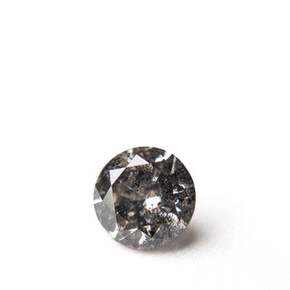 Round salt and pepper diamond