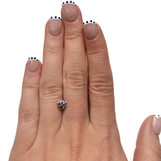 Natural salt and pepper diamond