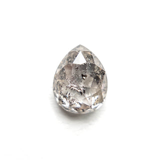 Salt and pepper pear diamond