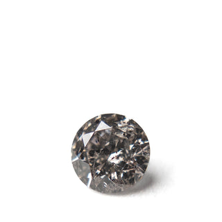 Round salt and pepper diamond