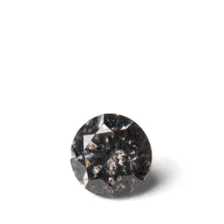 Round salt and pepper diamond