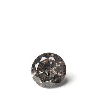 Round salt and pepper diamond