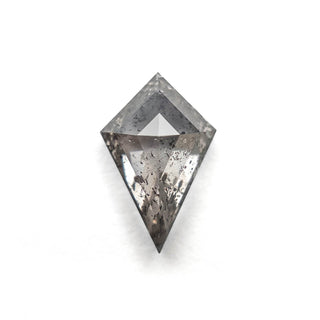 1.07 Carat Salt and Pepper Rose Cut Kite Diamond