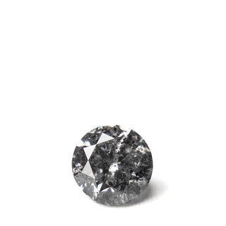 Round salt and pepper diamond