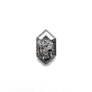 Salt and pepper hexagon diamond