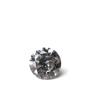 Round salt and pepper diamond