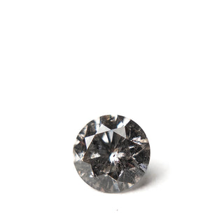 Round salt and pepper diamond