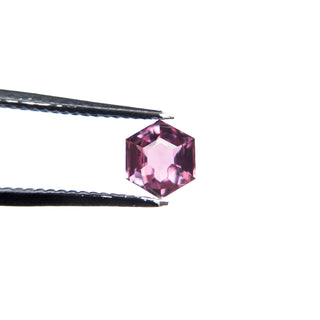 Pink hexagon sapphire