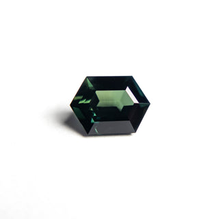 Green hexagon sapphire