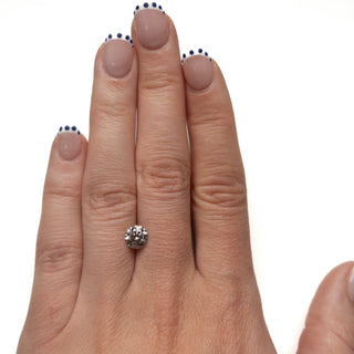 Natural salt and pepper diamond