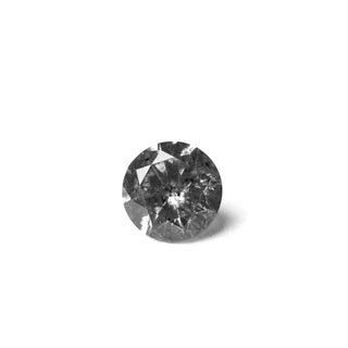 Round salt and pepper diamond